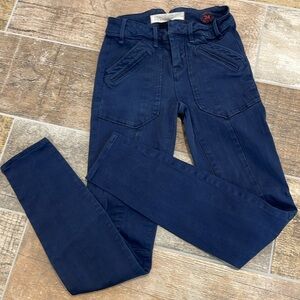 Marc by Marc Jacobs Partisian Blue Skinny Pants Size 24